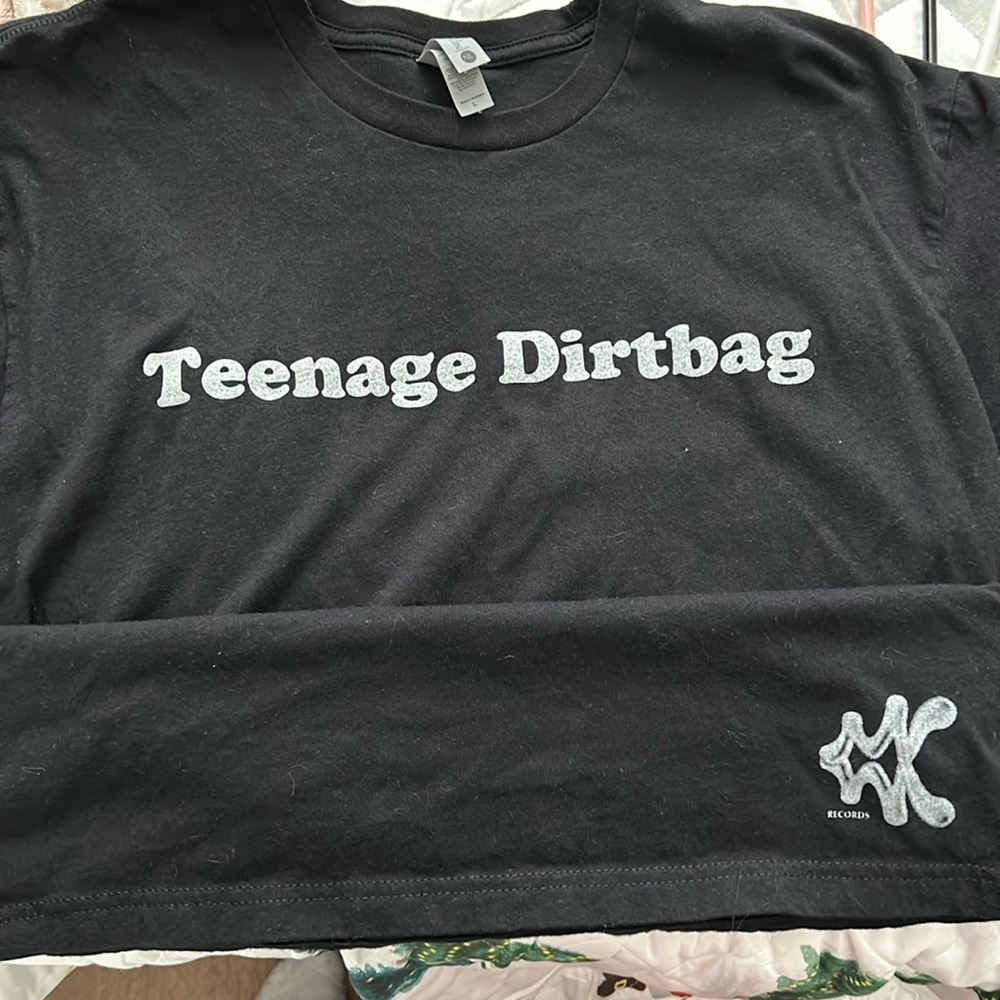 Teenage Dirtbag black t- shirt